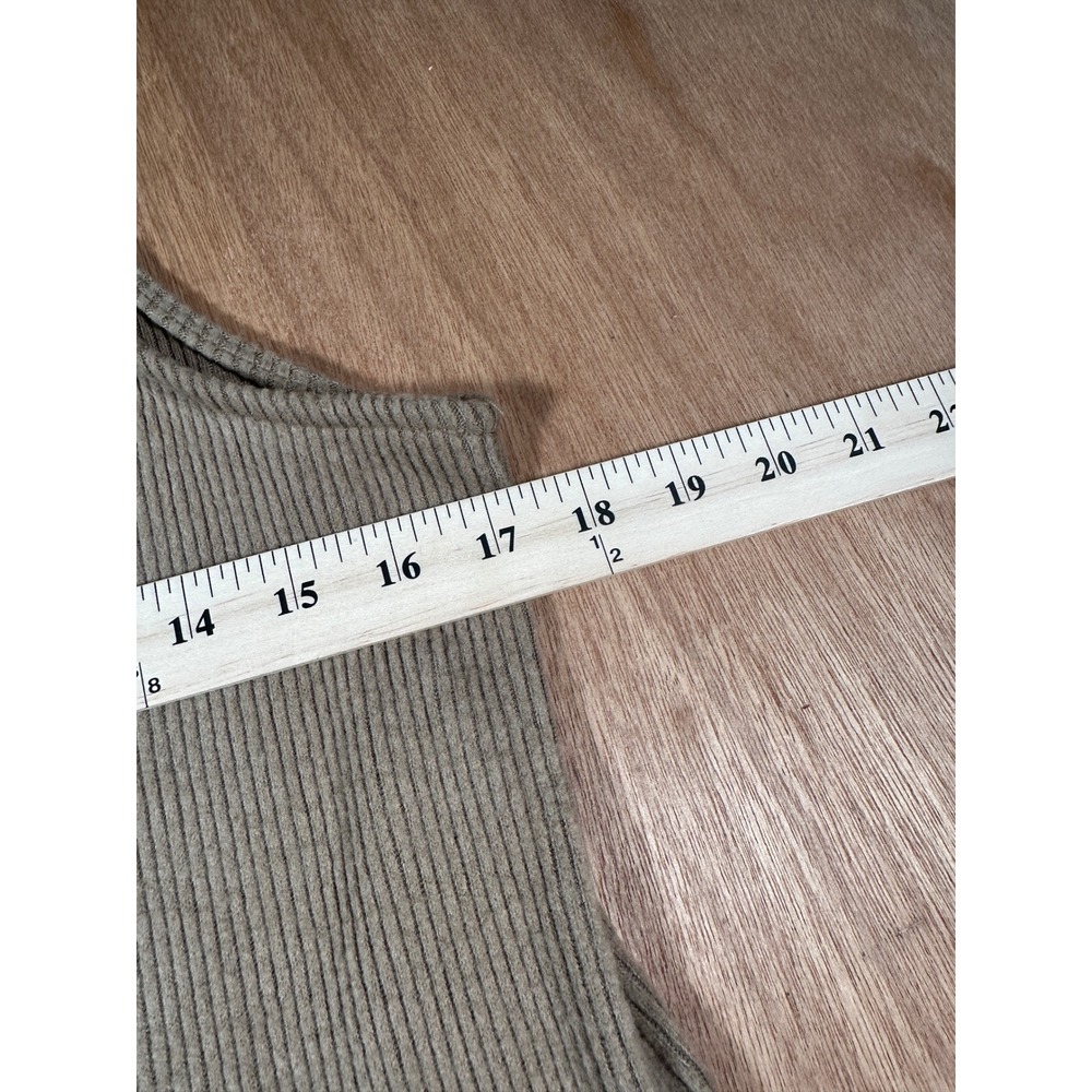 Universal Thread Womens M Brown Rib Knit Sleeveless Tiered Midi Dress NWT